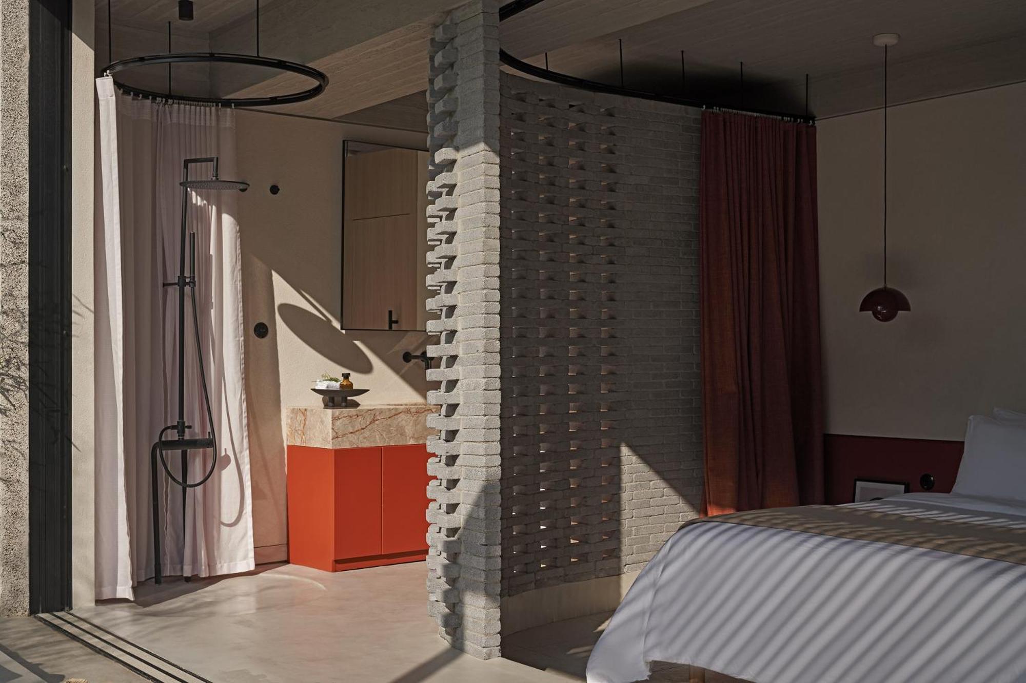 Hotel The Newel Psychiko Atenas Exterior foto A shower curtain