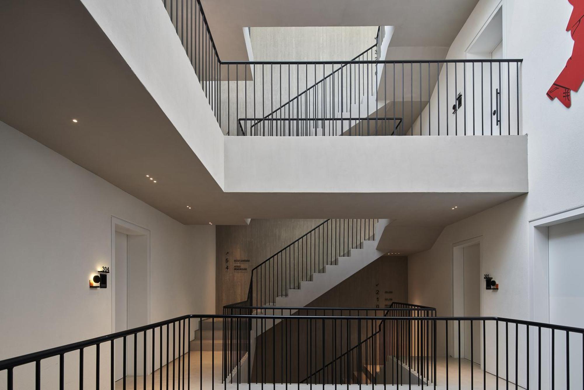 Hotel The Newel Psychiko Atenas Exterior foto Interior of the building